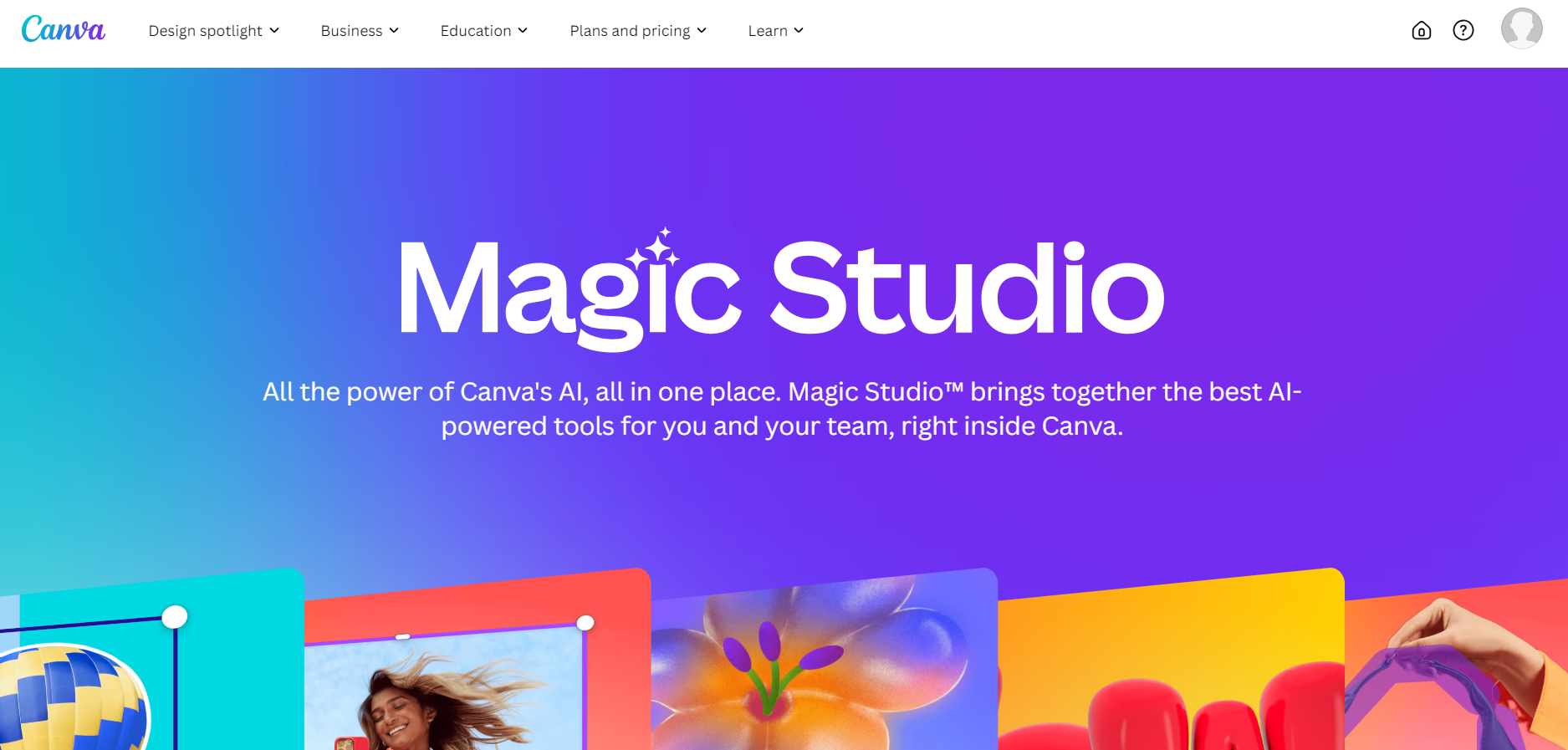 Canva Magic Studio AI