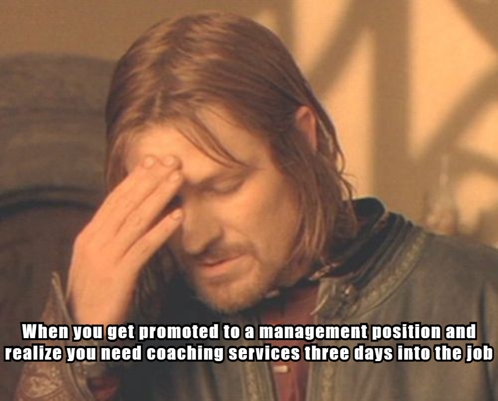 management coaching services meme 4